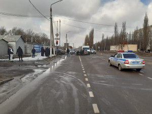 Под Курчатовом столкнулись автобус, «ГАЗель» и две легковушки
