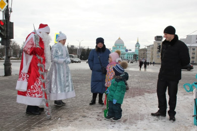 По улицам Курска пройдет Дед Мороз