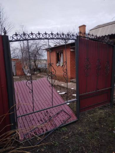 Второе за день село обстреляли в Белгородской области