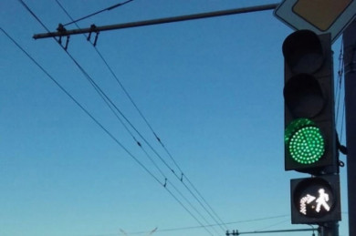 В Курске появились светофоры с новым сигналом