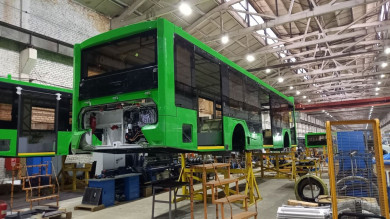 В Саратовской области собирают новые троллейбусы для Курска