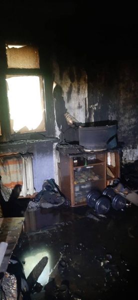 В Курске три человека погибли на пожаре