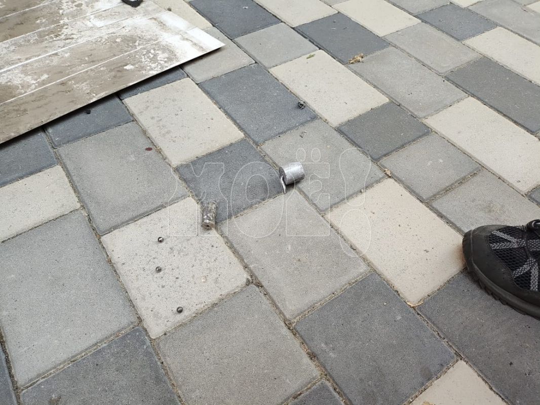 Металлические шарики находят у&nbsp;места взрыва беспилотника