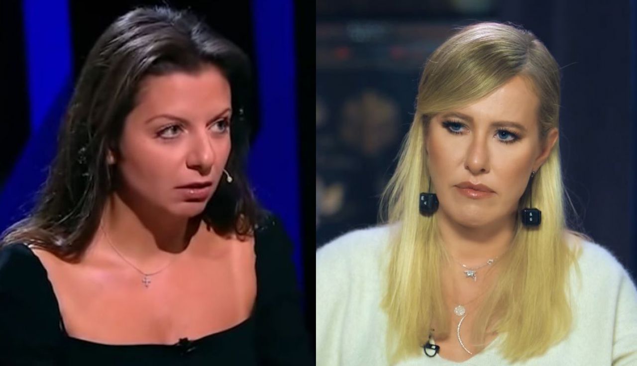 <p>Маргарита Симоньян и Ксения Собчак</p>