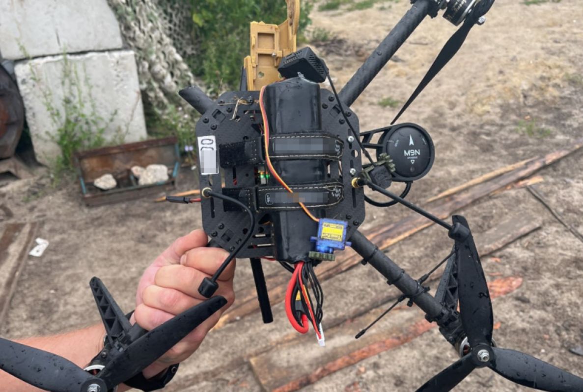 В Курской области сбили самодельный вражеский квадрокоптер