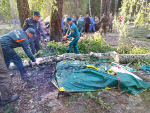 Семь человек погибли и 27 пострадали в палаточном лагере 