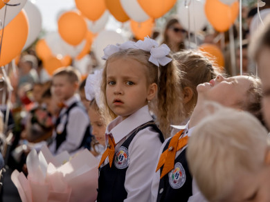 В Курской области 12 тысяч детей отправились в первый класс