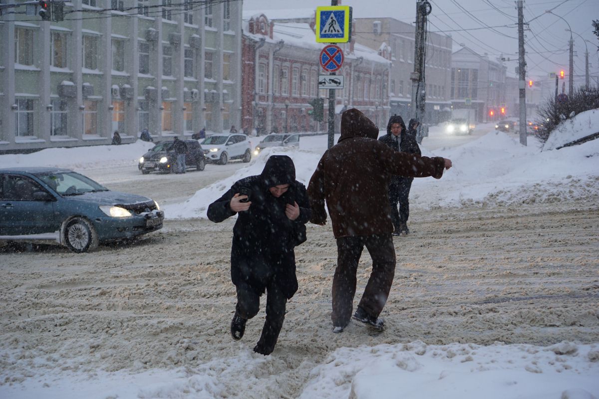 Завтра в Курске будет очень скользко. Погода на 25 января
