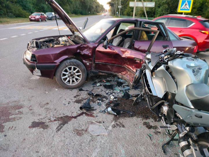 В Курске прокомментировали громкое ДТП с мотоциклом