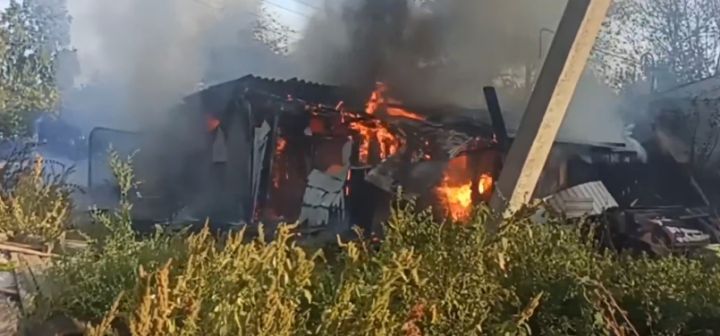 В Курской области бушуют ландшафтные пожары