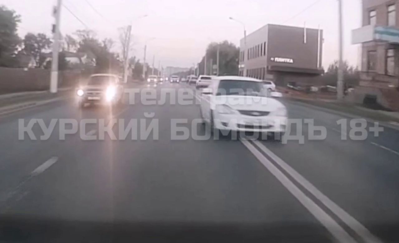 Курский водитель может потерять права из-за видео в интернете