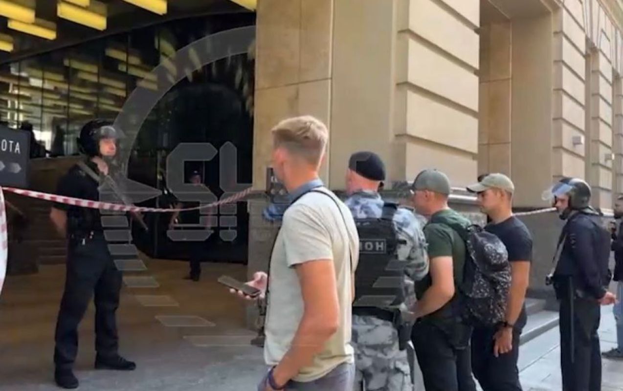 Стрельбу открыли у&nbsp;офиса Wildberries в&nbsp;центре Москвы