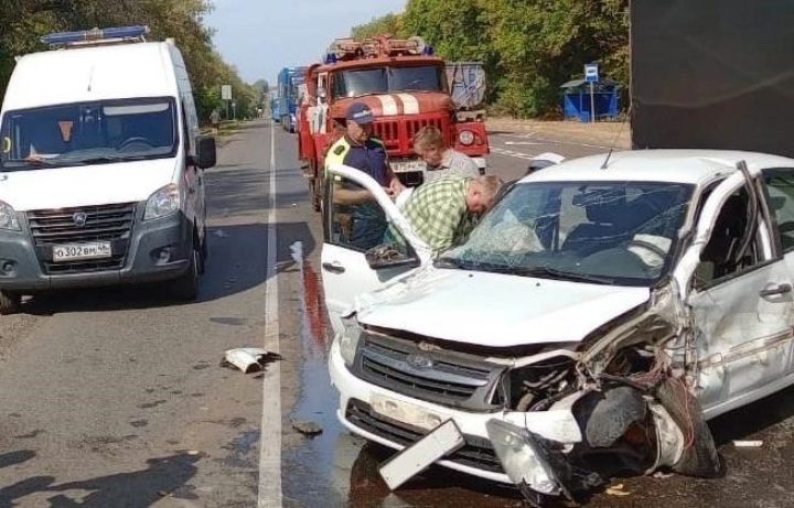 В Курской области прокомментировали массовую аварию в Фатежском районе