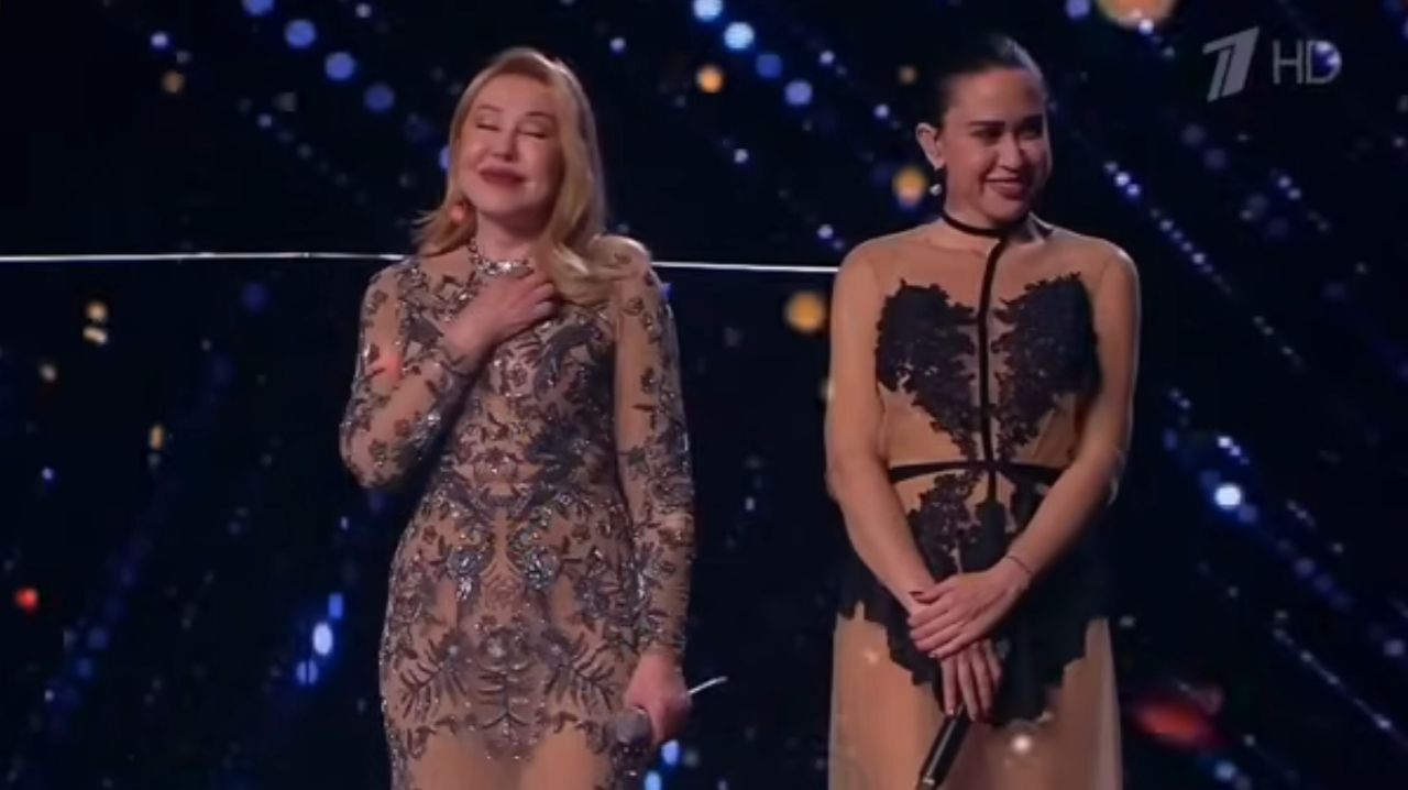 Любовь Успенская с дочерью