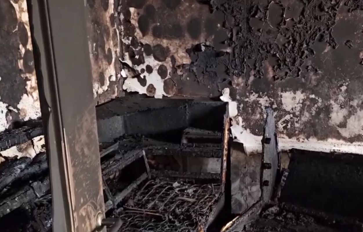 В Курске полицейские раскрыли детали пожара в квартире юных «полярников»