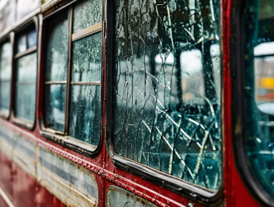 Беспилотник ВСУ атаковал автобус в Черноземье: есть раненый