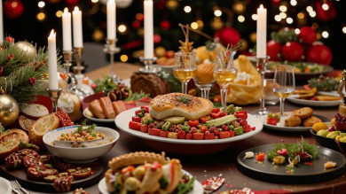 Топ четыре рецепта праздничных закусок к новогоднему столу