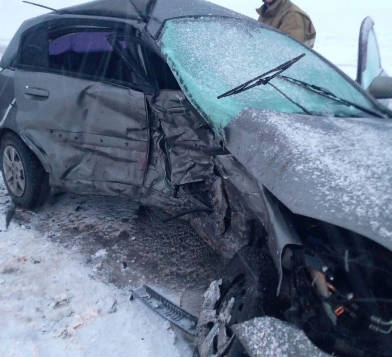 В Курской области девушка погибла в жутком ДТП