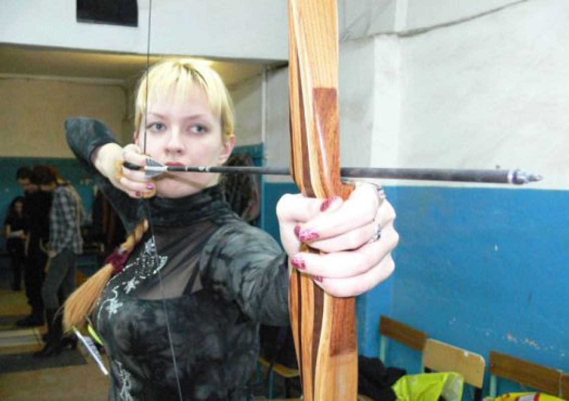 В этом виде спорта стреляют не только глазками, а ещё и спокойной головой