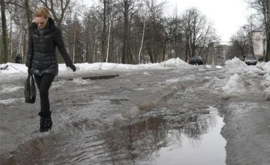 В Коренной Пустыни вода в Тускари поднялась на 40 сантиметров