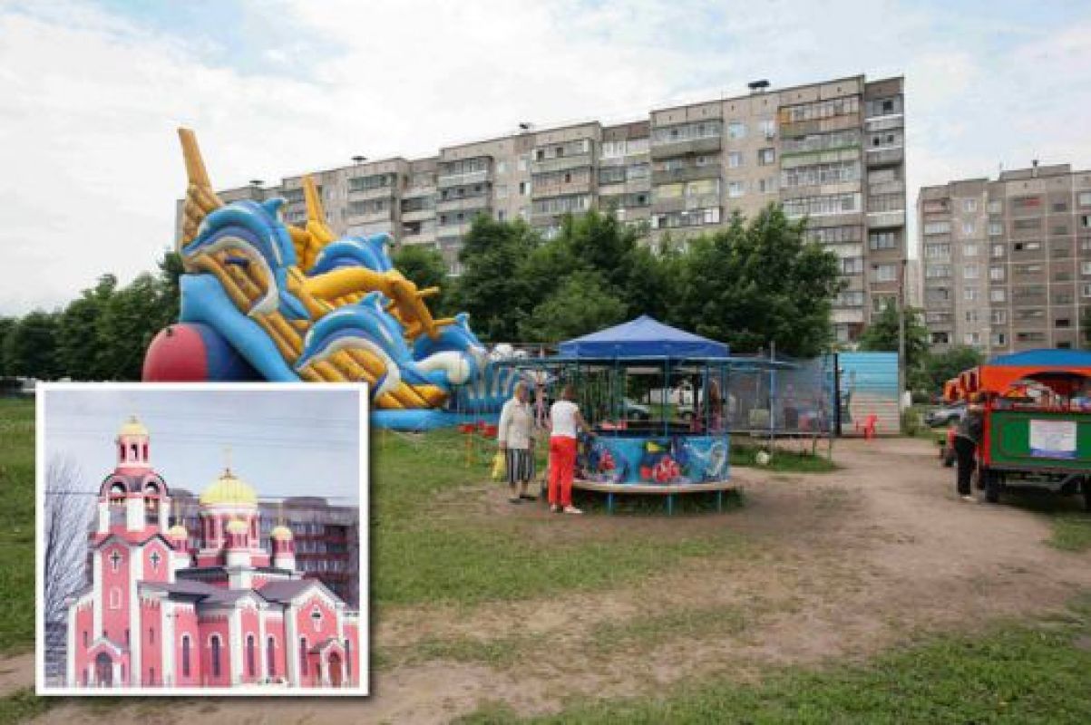 Местные жители убеждены, что им под окнами нужен сквер, а не церковь