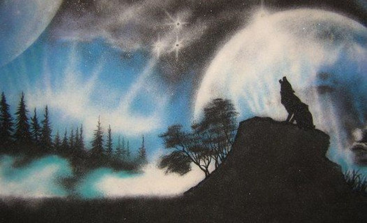 картины Андрея Бредихина выполнены без единой капли краски