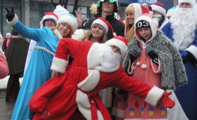 По Курску пройдёт парад Дедов Морозов