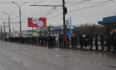 Олимпийский огонь движется к центру Курска