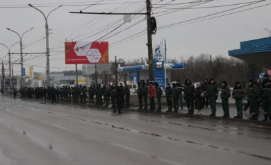 Олимпийский огонь движется к центру Курска